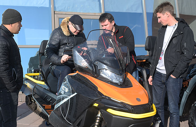 Конференция дилеров РМ в Казахстане. Снегоход RM Vector 1000