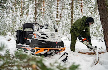 Снегоход БУРАН ЛИДЕР АЕ/АДЕ