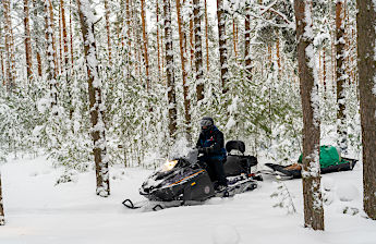 Снегоход ТАЙГА ПАТРУЛЬ 550 SWT