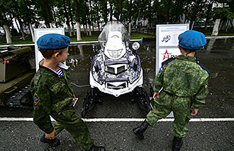 Международный военно-технический форум «Армия-2018». Экспозиция «Русской механики» во Владивостоке