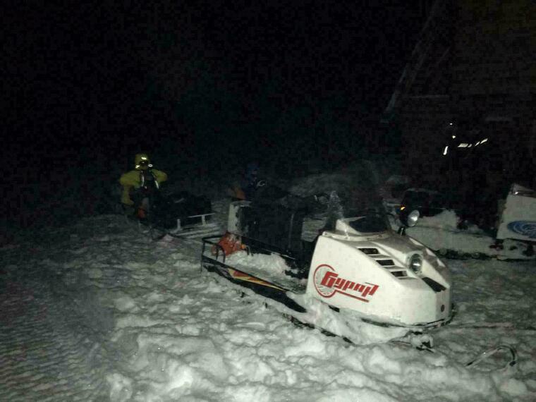 Спасатели Свердловской области используют снегоходы «Русской механики»
