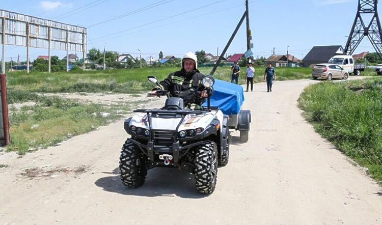 Квадроциклы компании «Русской механики» используются российскими спасателями в большинстве регионов страны