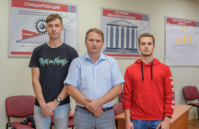 20 студентов из Рыбинска, Ярославля, Иванова, Москвы проходили летнюю практику в компании «Русская механика».