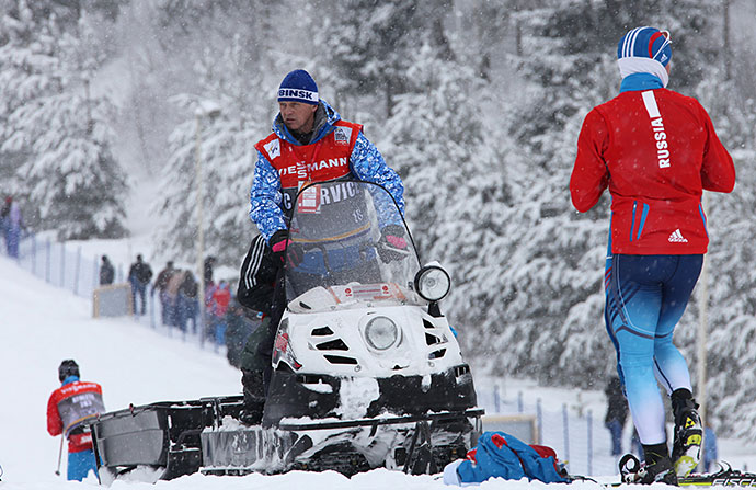 Снегоходы РМ на марафоне Worldloppet