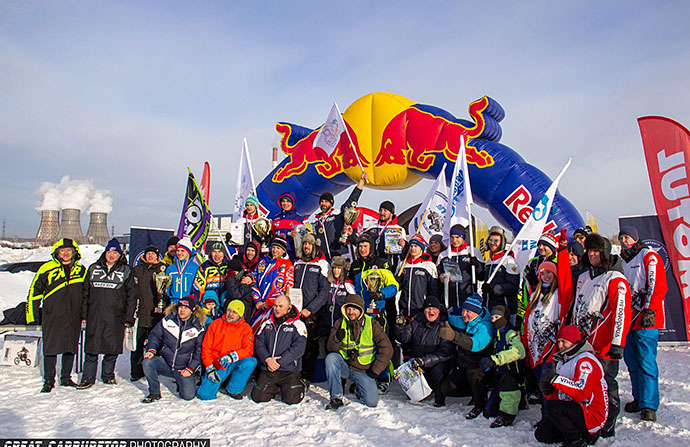 Дилеры РМ из Новосибирска поддерживают развитие снегоходного спорта