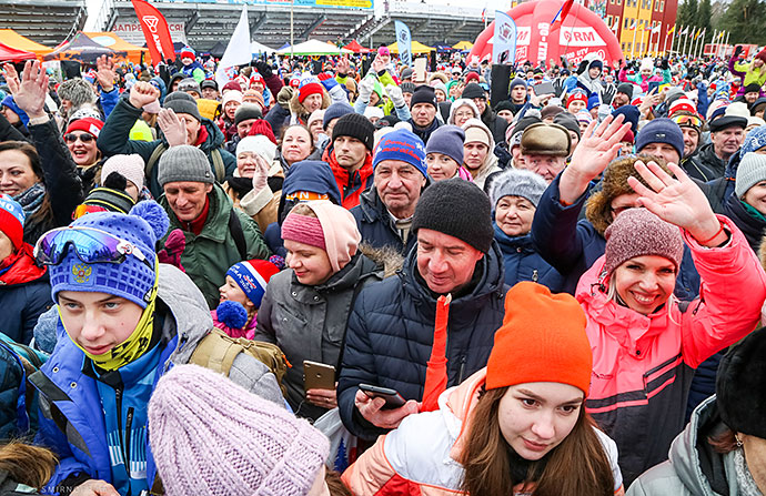 «Русская механика» на самом большом лыжном марафоне России в Дёмино