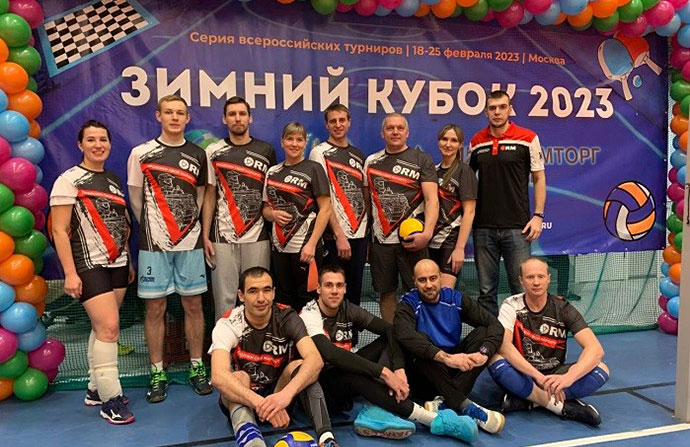 Волейбольная команда «Русской механики» выиграла «Зимний кубок 2023»