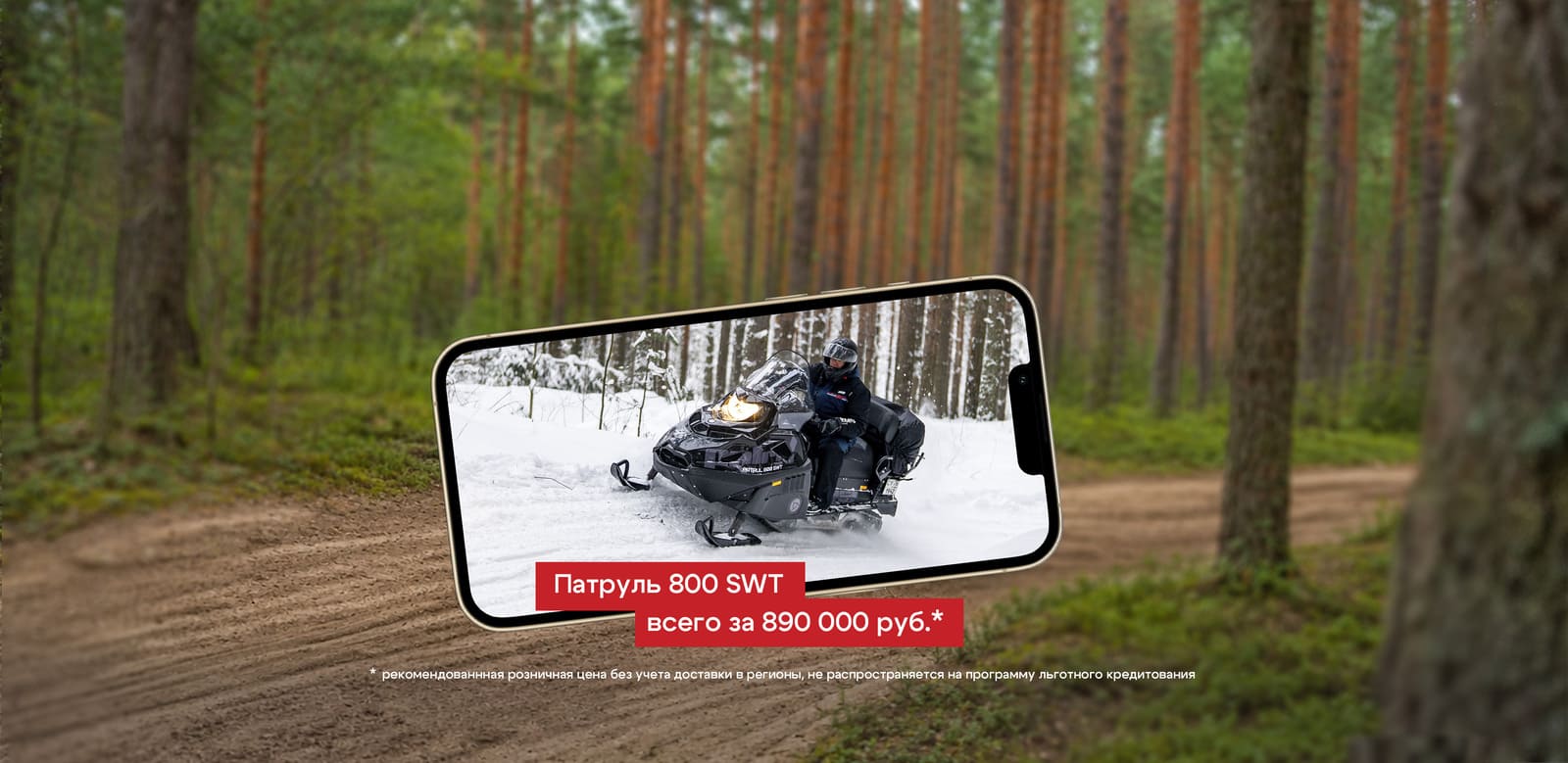 Снегоход Тайга Патруль 800 SWT