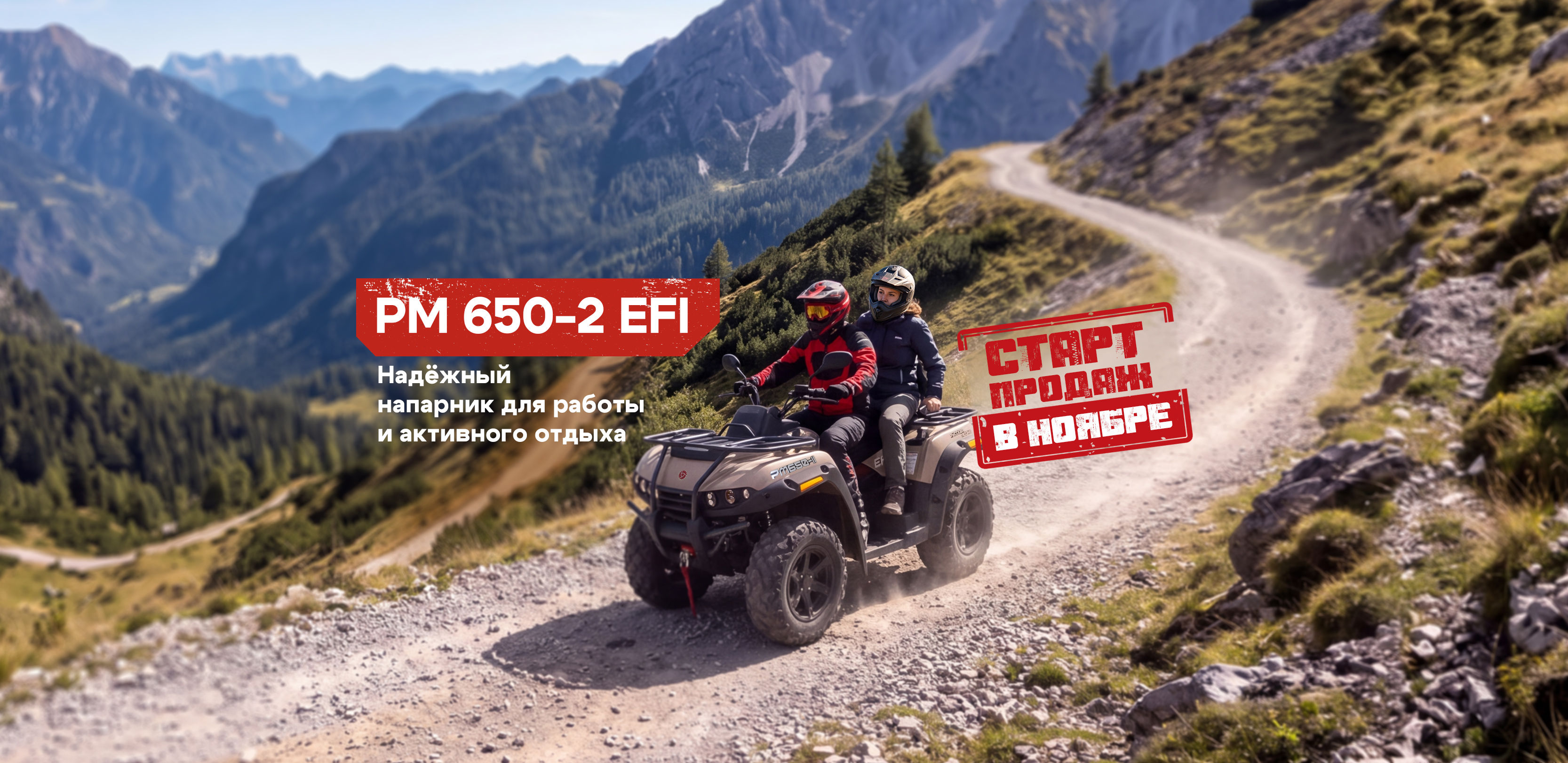 Квадроцикл РМ 650-2 EFI